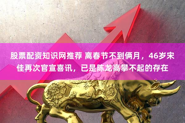 股票配资知识网推荐 离春节不到俩月，46岁宋佳再次官宣喜讯，已是陈龙高攀不起的存在