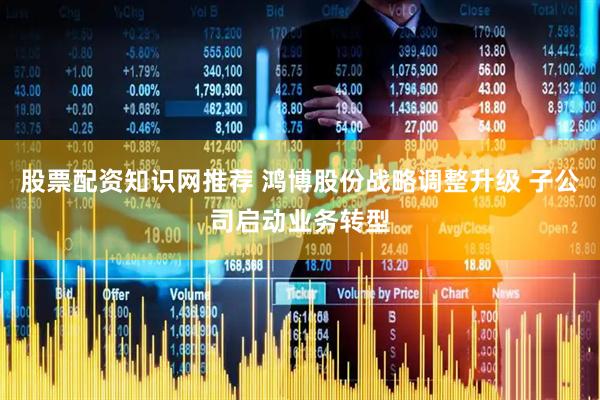 股票配资知识网推荐 鸿博股份战略调整升级 子公司启动业务转型