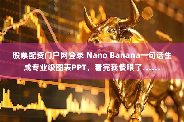 股票配资门户网登录 Nano Banana一句话生成专业级图表PPT，看完我傻眼了……